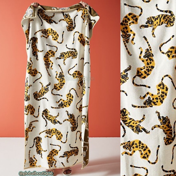 Anthropologie Other - HTF NWT ANTHROPOLOGIE Colloquial Literal Leopards